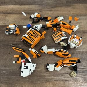 LEGO Creator 3 in 1 Majestic Tiger Building Set - 31129 - Incomplete Parts
